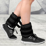 Powertrain 2x 2kg Lead-Free Ankle Weights - Side View