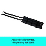 Powertrain 2x 2kg Lead-Free Ankle Weights - 45-Degree Angle