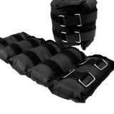 Powertrain Heavy Duty  Adjustable Ankle Weights - 5kg - Rear View