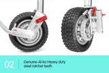 AL-KO 10in Ratchet Trailer Boat and Caravan Jockey Wheel