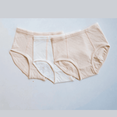 Angel Dept Organic Cotton Kids Underwear Camel Briefs - Girl 130-1954803131015630848