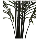 Artificial Areca Palm Black Trunks 190 cm - Front View