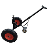 Kartrite 3-Wheel Adjustable Trailer Dolly Heavy Duty Caravan Mover 1000 lbs Tongue Capacity Dur - Side View