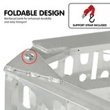 Kartrite Aluminium Folding Loading Ramp ATV Motorbike Motorcycle Golf Buggy Trailer - Front View