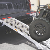 Kartrite Aluminium Folding Loading Ramp ATV Motorbike Motorcycle Golf Buggy Trailer - Extra Image