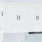Wall Cabinet PORTO High Gloss White 40 x 31 x 100 cm