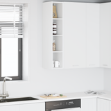 Hanging Cabinet White 20 x 29,5 x 100 cm Engineered Wood - Side View