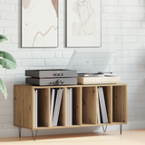 Record Cabinet Artisan oak 100 x 38 x 48 cm Engineered Wood - Side View