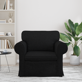 Sofa Black 95 x 82 x 80 cm Fabric