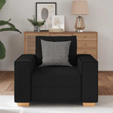Sofa Chair Black 100x78x84 cm Fabric