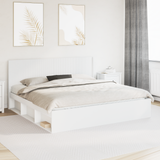 Headboard White Engineered Wood - Front View