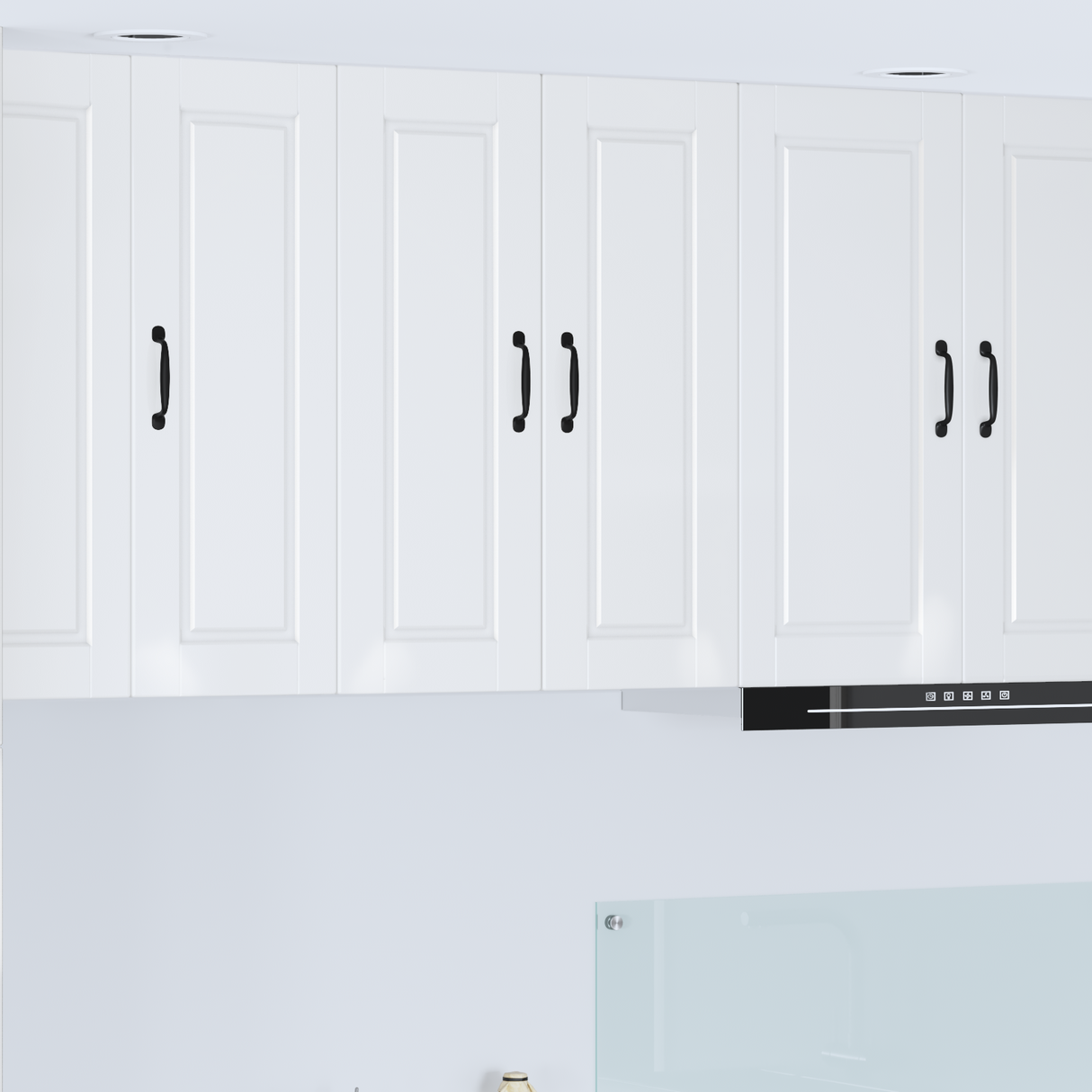 Wall Cabinet PORTO High Gloss White 60 x 31 x 80 cm