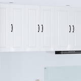 Wall Cabinet PORTO High Gloss White 60 x 31 x 80 cm - Side View