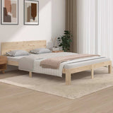 Bed Frame without Mattress 150x200 cm - Front View