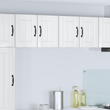 Wall Cabinet LUCCA High Gloss White 60 x 31 x 40 cm - Side View