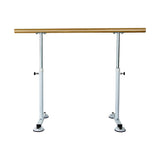 Powertrain 150cm Ballet Barre Freestanding Adjustable Height - Front View