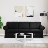 Sofa Black 95 x 82 x 80 cm Fabric