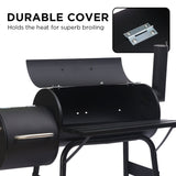 Wallaroo 2-in-1 Outdoor Barbecue Grill & Offset Smoker - Extra Image