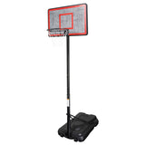 Kahuna Height-Adjustable Basketball Hoop Backboard Portable Stand - Low Angle