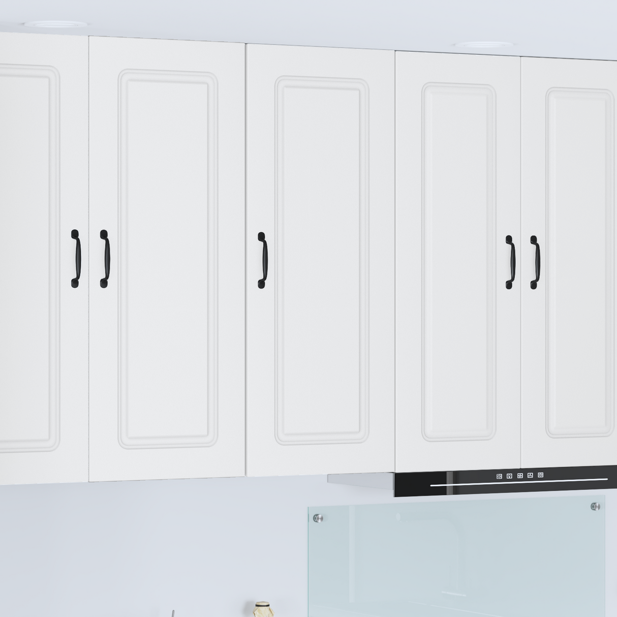 Dishwasher Panel Kalmar White 40 x 31 x 100 cm Engineered Wood