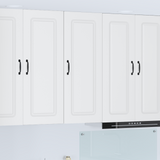 Dishwasher Panel Kalmar White 40 x 31 x 100 cm Engineered Wood - Side View