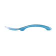 Beaba Silicone Suction Divided Plate & Spoon - Blue-2006733439155441665