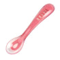 Beaba Silicone Suction Divided Plate & Spoon - Pink