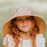 Bedhead Girls Wide- Brimmed Sun Bonnet Hat- Matilda/Maize S-2006733476765765638