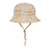 Bedhead Heritage Reversible Bucket Hat-Mabel/Maize S - Low Angle
