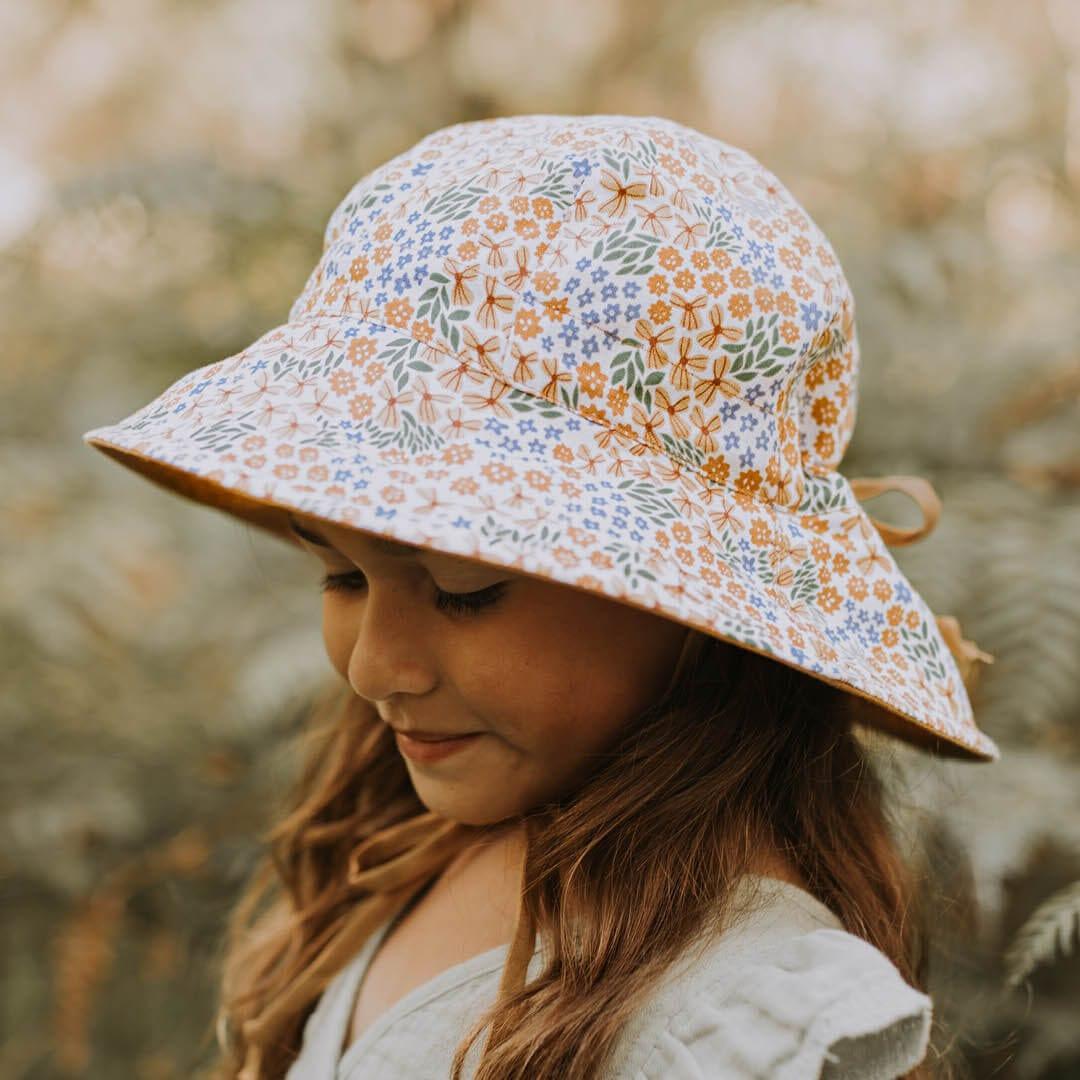 Bedhead Heritage Reversible Bucket Hat-Mabel/Maize S-2006733478997135367