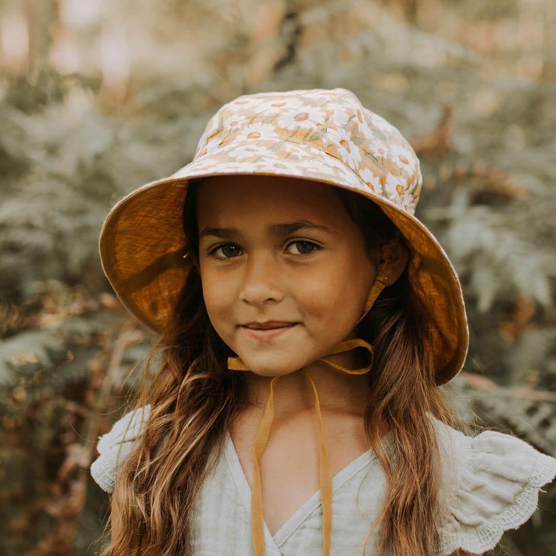 Bedhead Heritage Reversible Bucket Hat- Maggie/Maize S-2006733319630360581
