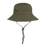 Bedhead Heritage Reversible Explorer Hat- Otis/Olive S - Rear View