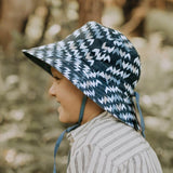 Bedhead Heritage Reversible Explorer Hat- Scout/Steele S - Low Angle