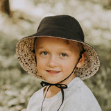 Bedhead Heritage Reversible Explorer Hat- Terrazzo/Ebony S - 45-Degree Angle