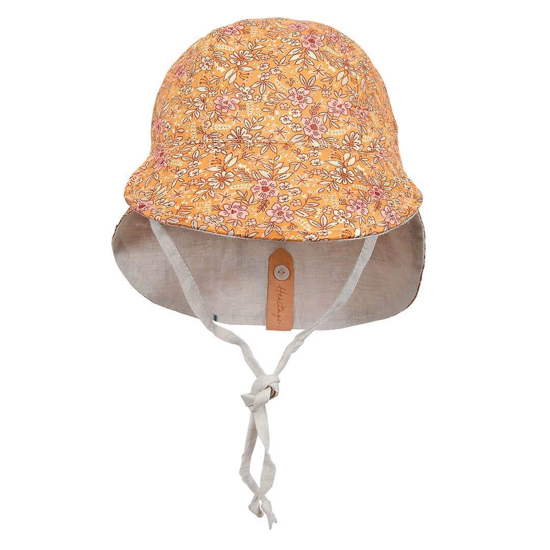 Bedhead Heritage Reversible Legionnaire Hat- Alice/Flax S-1954803160770023425