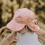 Bedhead Heritage Reversible Legionnaire Hat- Frances/Flax S - Rear View