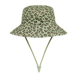 Bedhead Kids Bucket Hat - Leopard L - Rear View