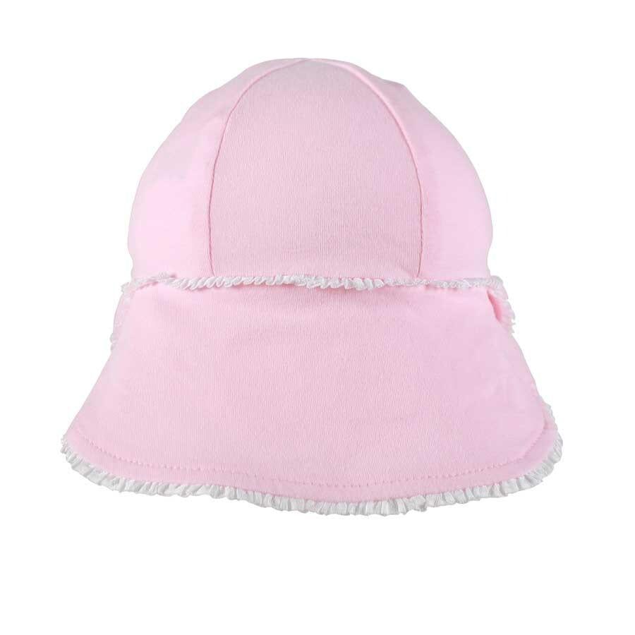 Bedhead Legionnaire Hat - Ruffle Trim 'Blush? XL-2006733330111926272