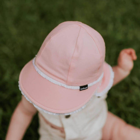 Bedhead Legionnaire Hat - Ruffle Trim 'Blush? XL-2006733330111926274