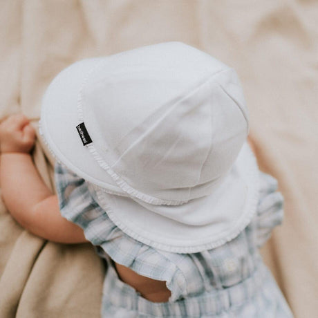 Bedhead Legionnaire Hat - Ruffle Trim 'White? L-1954803034848628737