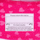 Bedhead Ponytail Bucket Hat - Hearts L - Side View