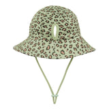 Bedhead Ponytail Bucket Hat - Leopard XXL - Top-Down View