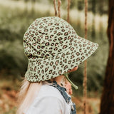 Bedhead Ponytail Bucket Hat - Leopard XXL - Front View