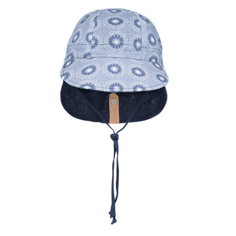 Bedhead Reversible Baby Flap Sun Hat-Norman/Indigo S-2006733320607633409