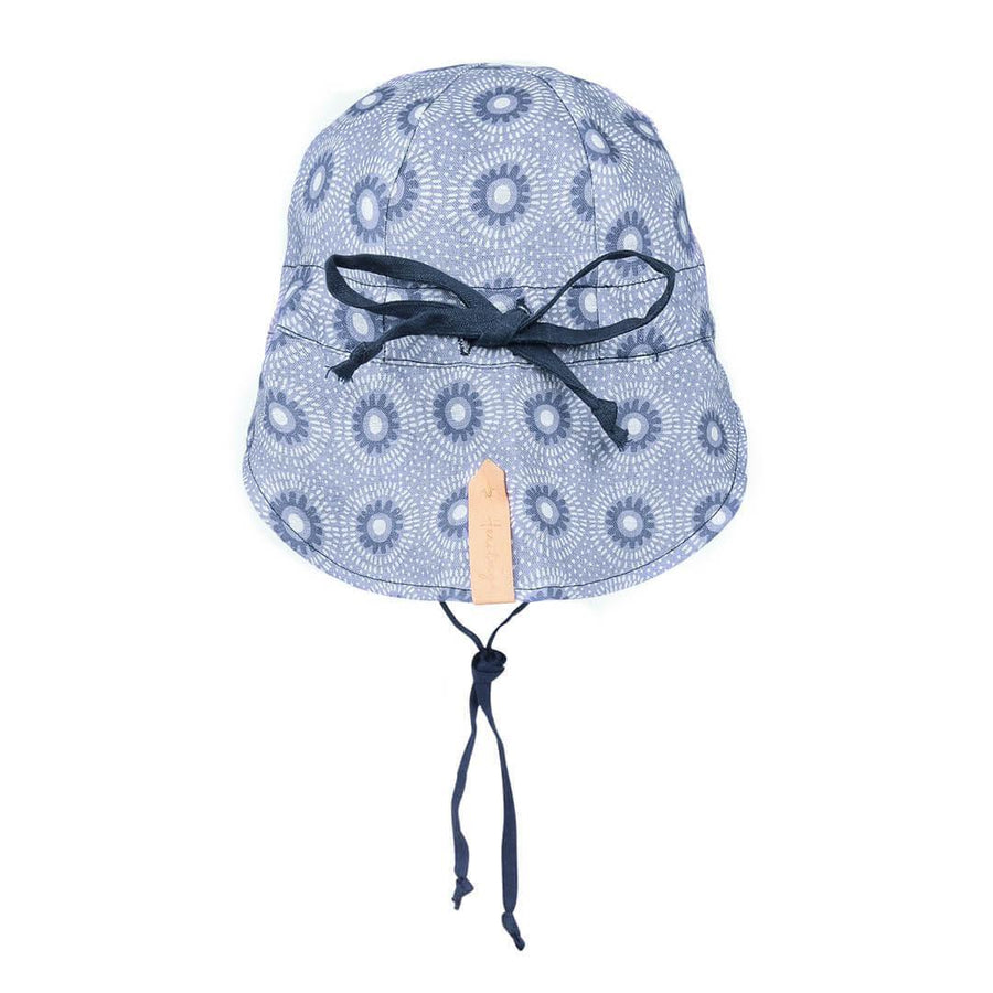Bedhead Reversible Baby Flap Sun Hat-Norman/Indigo S-2006733320607633410