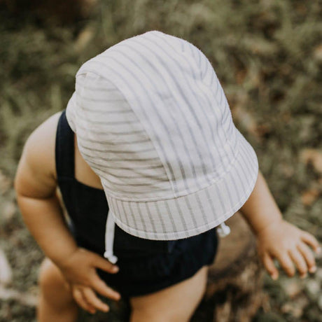 Bedhead Reversible Bonnet Hat- Finley/Blanc M-1954803159696281606