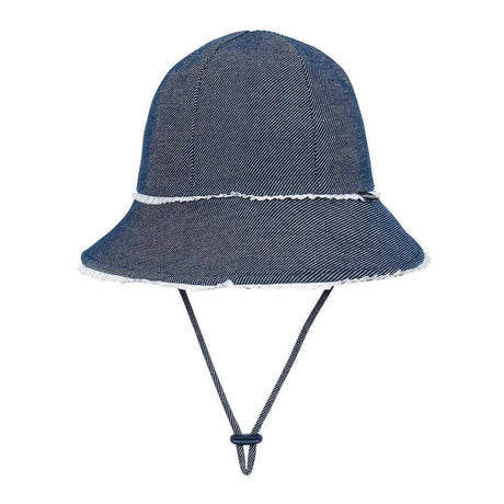 Bedhead Toddler Bucket Hat - Denim Ruffle Trim S-2006733325644992513