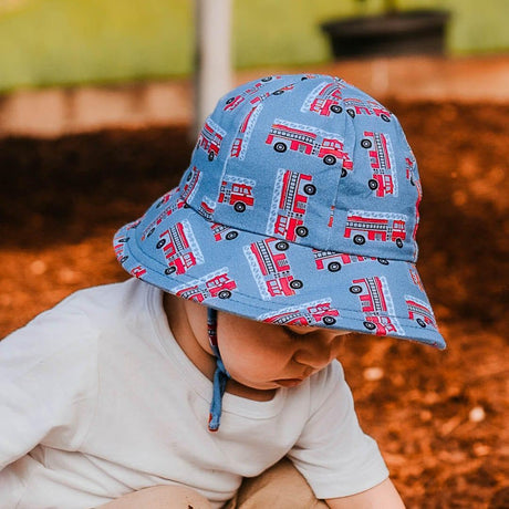 Bedhead Toddler Bucket Hat - Fire truck XS-1954803162628100098
