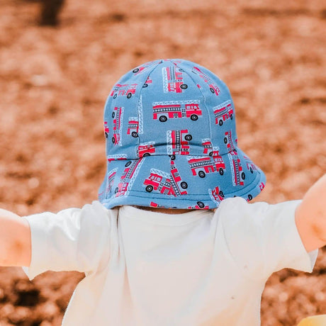 Bedhead Toddler Bucket Hat - Fire truck XS-2006733323388456963