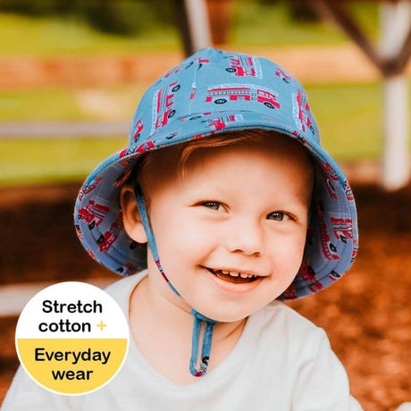 Bedhead Toddler Bucket Hat - Fire truck XS-1954803162628100100